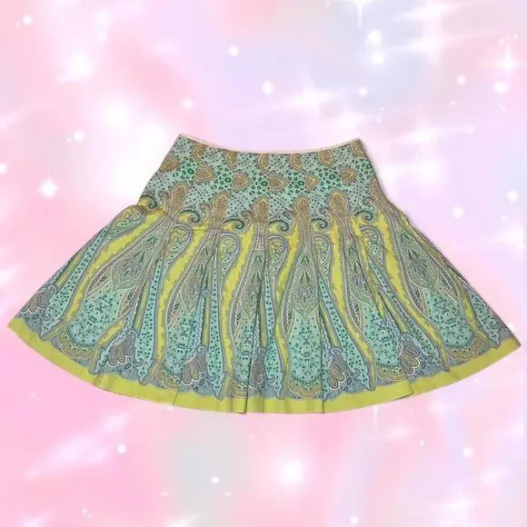 Y2K Style Mixed Pattern Skirt By Dynamite - Picture 1 of 5